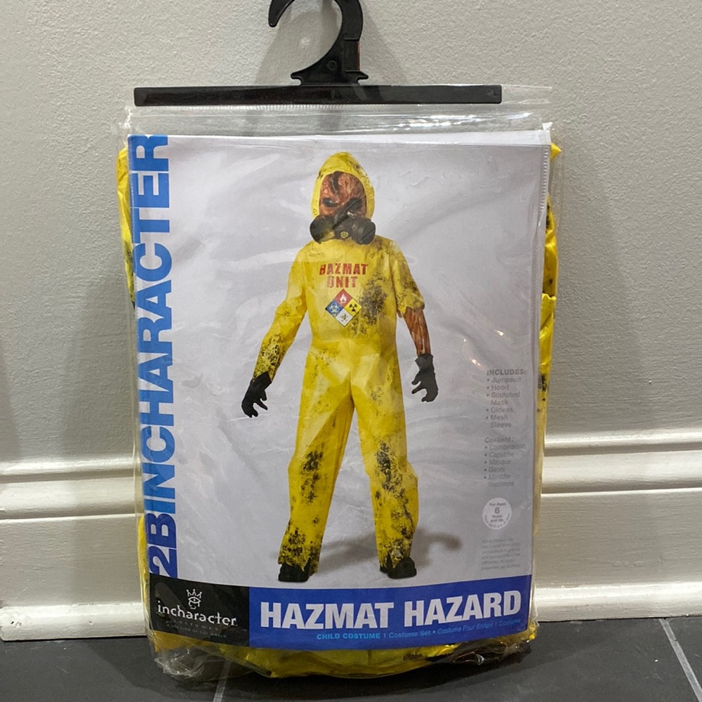Hazmat Hazard costume, Child X-Large